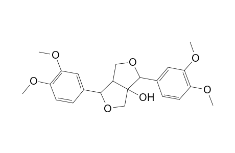 1,4-bis(3,4-dimethoxyphenyl)dihydro-1H,3H-furo[3,4-c]furan-3a(4H)-ol