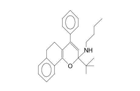 2-tert-Butyl-2-butylamino-4-phenyl-5,6-(dihydro-naphtho)-pyran