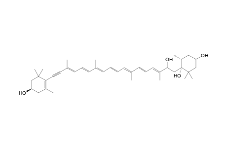 .beta.,.beta.-Carotene, 7',8'-didehydro-5,6,7,8-tetrahydro-3,3',6,8-tetrahydroxy-, (3'R,5R,6R)-