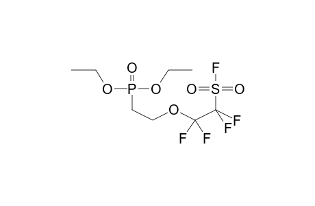 2-(2-DIETHOXYPHOSPHORYLETHYLOXY)-1,1,2,2-TETRAFLUOROETHYLSULPHONYLFLUORIDE