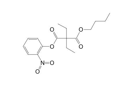 Diethylmalonic acid, butyl 2-nitrophenyl ester