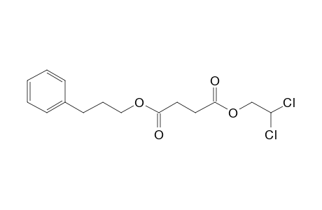 Succinic acid, 2,2-dichloroethyl 3-phenylpropyl ester