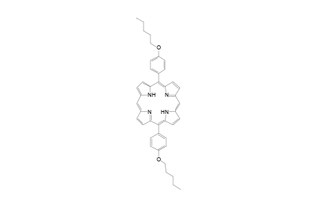 5,15-Bis(4-pentyloxyphenyl)porphyrin