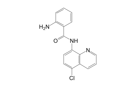 2-Amino-N-(5-chloroquinolin-8-yl)benzamide