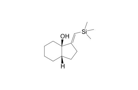 (1R*,6S*)-9-((E)-(Trimethylsilyl)methylene)bicyclo[4.3.0]nonan-1-ol