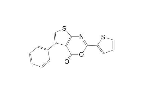 4H-thieno[2,3-d][1,3]oxazin-4-one, 5-phenyl-2-(2-thienyl)-