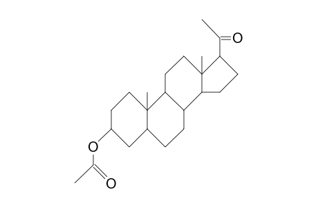 Pregnan-20-one, 3-(acetyloxy)-, (3.beta.,5.alpha.)-