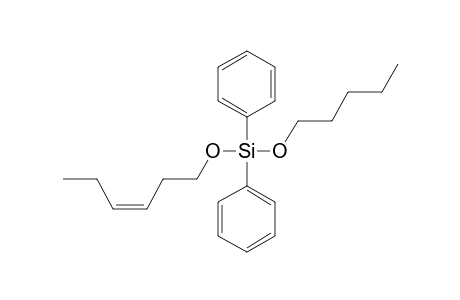 Silane, diphenyl(cis-hex-3-en-1-yloxy)pentyloxy-