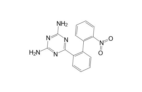 s-Triazine, 2,4-diamino-6-(2'-nitro-2-biphenylyl)-