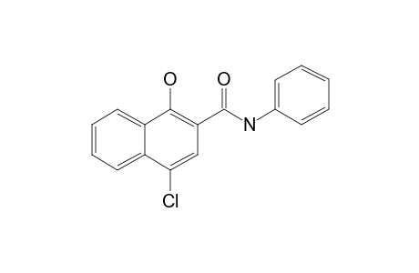 4-Chloro-1-hydroxy-naphthalene-2-carboxylic acid phenylamide