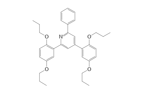 2,4-bis(2,5-dipropoxyphenyl)-6-phenylpyridine