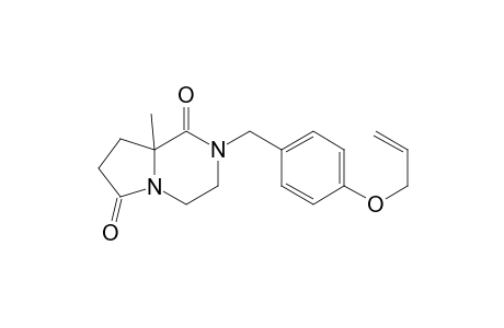 (R,S)-2-[(4-Allyloxyphenyl)Methyl]-8a-methyltetrahydropyrrolo[1,2-a]pyrazine-1,6(2H,7H)-dione