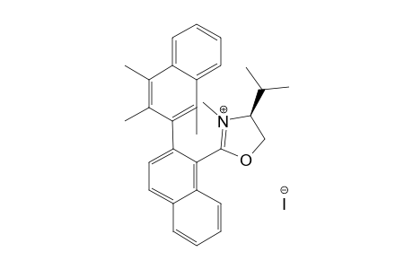 (R,4S)-4-ISOPROPYL-3-METHYL-2-(1',3',4'-TRIMETHYL-2,2'-BINAPHTHALEN-1-YL)-4,5-DIHYDROOXAZOLIUM-IODIDE