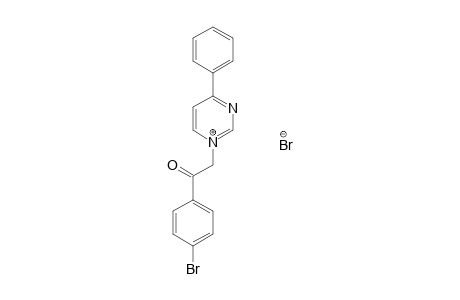 1-(p-bromophenacyl)-4-phenylpyrimidinium bromide
