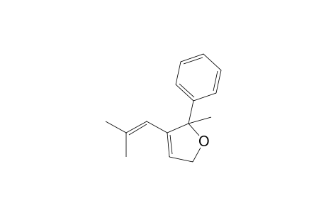 2-Methyl-2-phenyl-3-(2-methylprop-2-enyl)-2,5-dihydrofuran