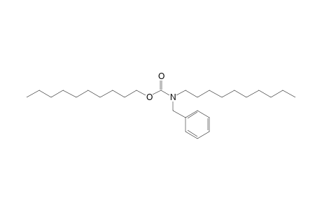 Carbonic acid, monoamide, N-benzyl-N-decyl-, decyl ester