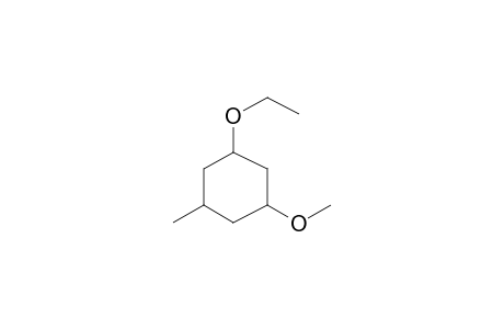 1R-Ethoxy-3-trans-methoxy-5-cis-methylcyclohexane