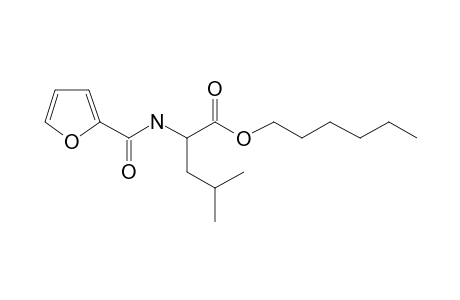 L-Leucine, N-(2-furoyl)-, hexyl ester