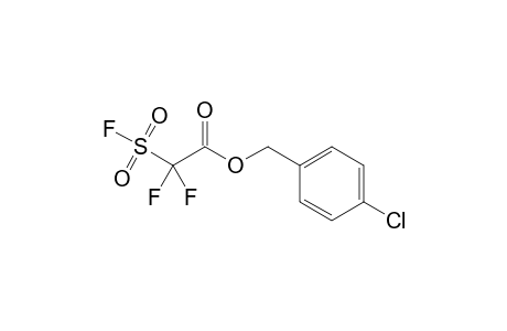 (4-chlorophenyl)methyl 2,2-bis(fluoranyl)-2-fluorosulfonyl-ethanoate