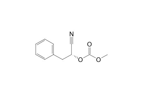 (R)-2-(METHOXYCARBONYLOXY)-3-PHENYLPROPANENITRILE