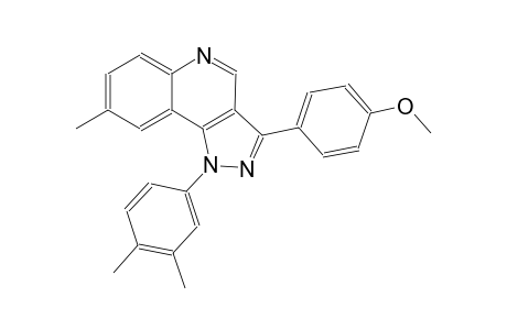 1-(3,4-dimethylphenyl)-3-(4-methoxyphenyl)-8-methyl-1H-pyrazolo[4,3-c]quinoline