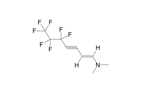 TRANS-1-DIMETHYLAMINO-4-HEPTAFLUOROPROPYL-1-BUTEN-3-YNE