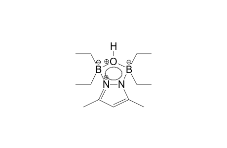 Boron, [.mu.-(3,5-dimethyl-1H-pyrazolato-N1:N2)]tetraethyl-.mu.-hydroxydi-