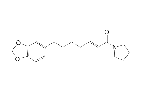 1-[(2-E)-7-(3,4-METHYLENEDIOXYPHENYL)-2-HEPTENOYL]-PYRROLIDINE