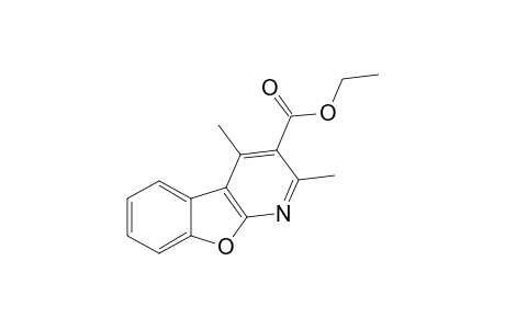 Ethyl 2,4-dimethylpyrido[2,3-a]benzofuran-3-carboxylate