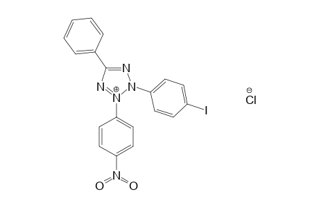 3-(4-Iodophenyl)-2-(4-nitrophenyl)-5-phenyl-3H-tetraazol-2-ium chloride