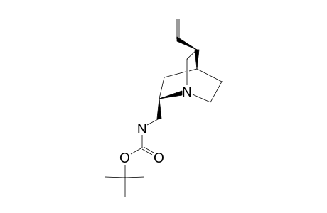 N-BOC-C9-NH2-QCD;(1S,2R,4S,5R)-(5-VINYL-1-AZA-BICYCLO-[2.2.2]-OCT-2-YL-METHYL)-CARBAMIC-ACID-TERT.-BUTYLESTER