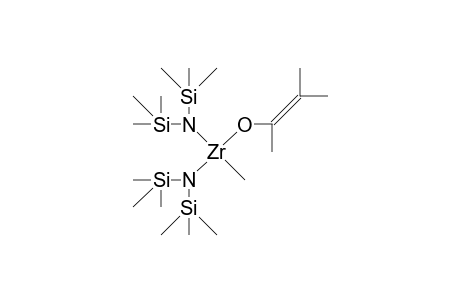 Bis(bis[trimethylsilyl]-amino)-(trimethyl-ethylenoxy) zirconium