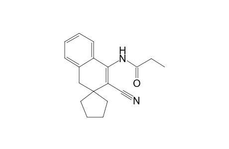 N-(3'-cyano-1'H-spiro[cyclopentane-1,2'-naphthalen]-4'-yl)propionamide