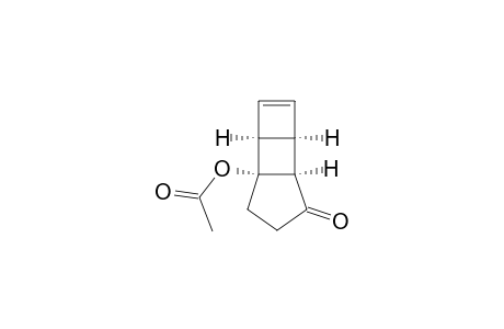 Tricyclo[4.3.0.02,5]non-3-en-7-one, 1-(acetyloxy)-, (1.alpha.,2.alpha.,5.alpha.,6.alpha.)-