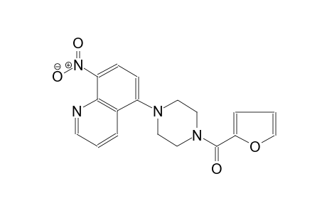 quinoline, 5-[4-(2-furanylcarbonyl)-1-piperazinyl]-8-nitro-