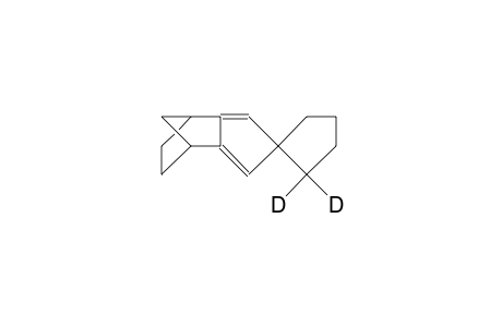 Spiro(1,1-dideuterio-1,4'-tricyclo(5.2.1.0/2,6/)deca-7,9-diene)