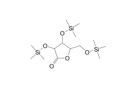 Arabinoic acid, .gamma.-lactone, tri-TMS