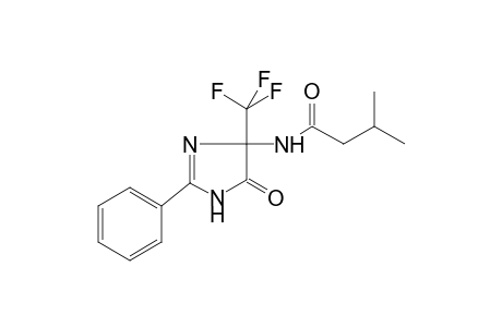 3-Methyl-N-[5-oxo-2-phenyl-4-(trifluoromethyl)-4,5-dihydro-1H-imidazol-4-yl]butanamide