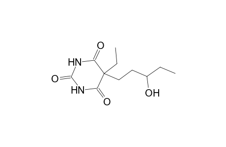 2,4,6(1H,3H,5H)-Pyrimidinetrione, 5-ethyl-5-(3-hydroxypentyl)-