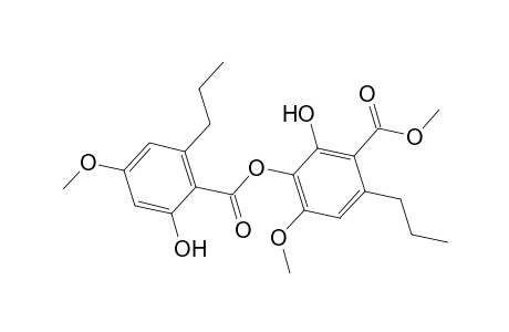 Sekikaic acid, methyl ester