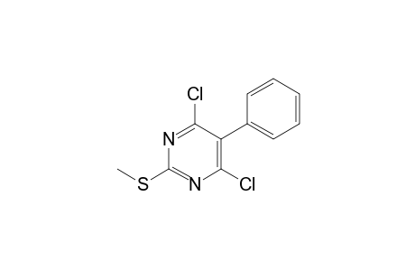 4,6-Dichloro-2-methylthio-5-phenyl-pyrimidine
