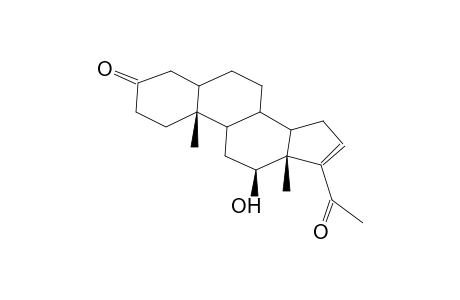 12.beta.-Hydroxy-5.alpha.-pregn-16-ene-3,20-dione