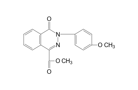 3,4-Dihydro-3-(p-methoxyphenyl)-4-oxo-1-phthalazinecarboxylic acid, methyl ester