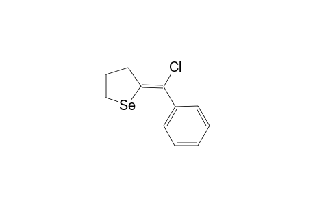 (E)-2-(chloro(phenyl)methylene)tetrahydroselenophene