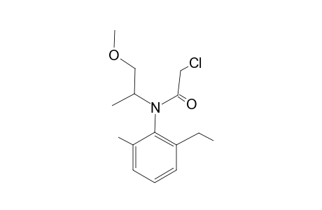 aR, N-(1S)(-)-2-chloro-6'-ethyl-N-(2-methoxy-1-methylethyl)-o-acetotoluidide