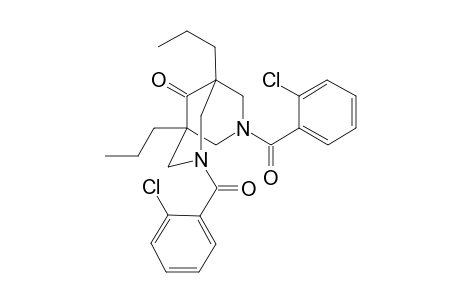 3,7-bis(2-chlorobenzoyl)-1,5-dipropyl-3,7-diazabicyclo[3.3.1]nonan-9-one
