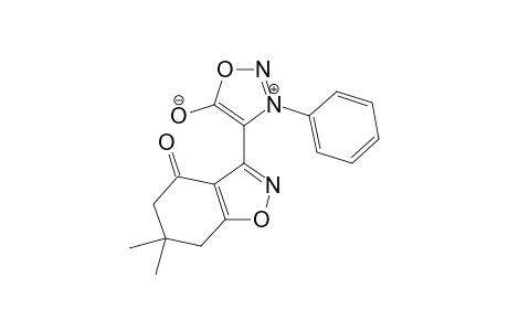 3-Phenyl-4-(2',2'-dimethyl-4'-oxobenzo[d]oxazol-7'-yl)sydnone