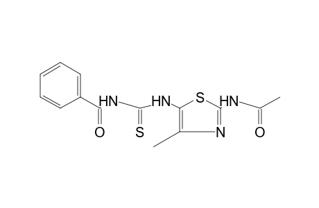 1-(2-Acetamido-4-methyl-5-thiazolyl)-3-benzoyl-2-thiourea