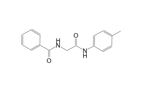 N-[2-oxo-2-(4-toluidino)ethyl]benzamide