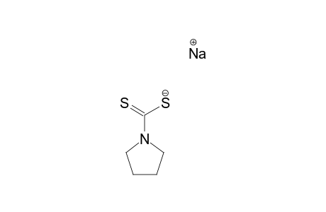 1-pyrrolidinecarbodithioic acid, sodium salt
